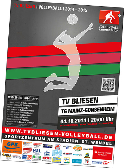 Gewerbepark Bliesen GmbH sponsort TV Bliesen Volleyball